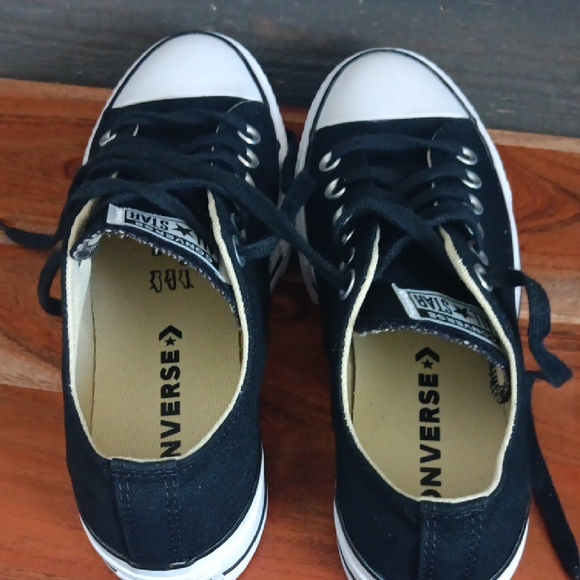 Converse All Star Classic Black Canvas Sneakers - Picture 5 of 11